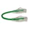 Add-On 6IN RJ-45 MALE TO RJ-45 MALE CAT6 STRAIGHT GREEN SLIM UTP COPPER PVC P ADD-0-5FSLCAT6-GN - alternate 3